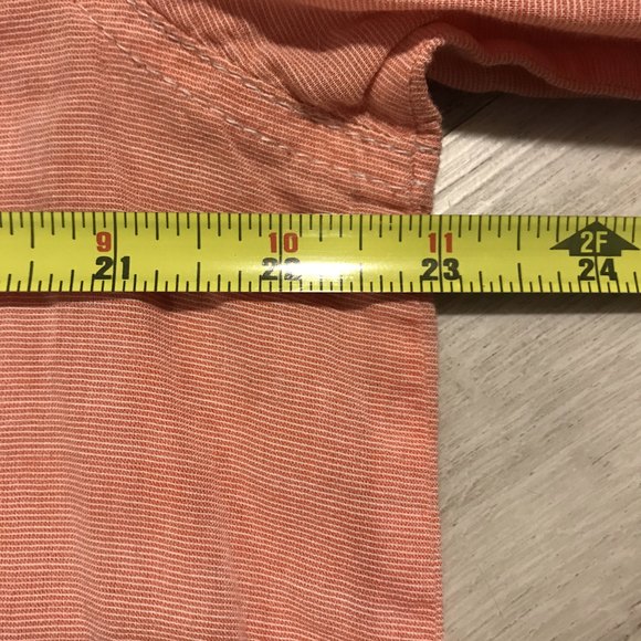 Tommy Hilfiger Boyfriend Fit Boho Long Sleeve Blouse sz XL 3 Button V neck - Picture 7 of 8